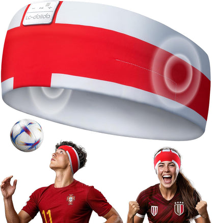 LC-dolida Sleep Headphones Bluetooth Headband Sleeping Wireless Headband Headphones with Thin HD Stereo Speakers Perfect for Side Sleepers, Sport, Yoga, Travel