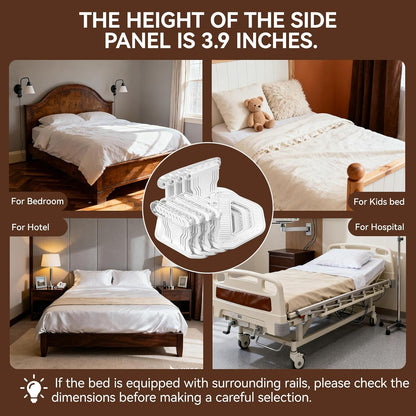Bed Sheet Holders Heavy Duty Straps Grippers 4Pack | Universal fit for all mattress sizes with fabric-safe clamps to keep sheets locked and damage-free