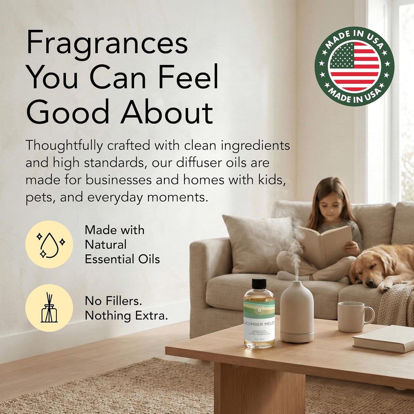 Aroma Country Ritzy Hotel Luxury Diffuser Oil Refill (8.5 Fl Oz) | Hotel-Inspired • Long-Lasting Home Fragrance • for Aromatherapy, Reed Diffusers, Diffuser Machines & Room Sprays