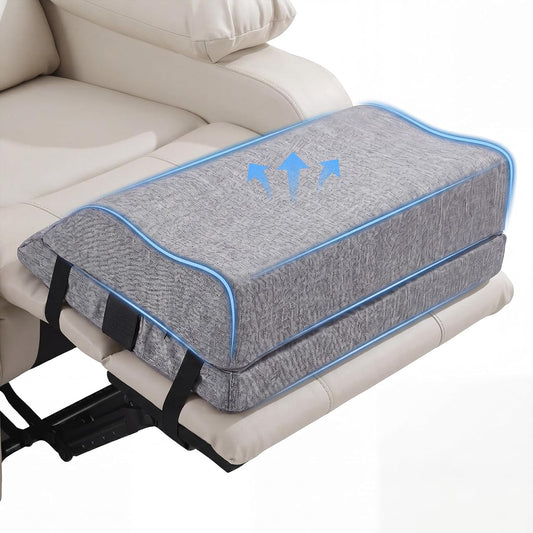 Junkin Adjustable Recliner Leg Rest Cushion, Leg Elevation Pillow