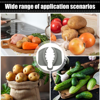 Finger Guards for Cutting - Secure Slicer Safety Guard - Non Slip Ergonomic Protective Kitchen Accessories for Cutting Food Preparation Restaurant Beginner Home Vegetable Slicing