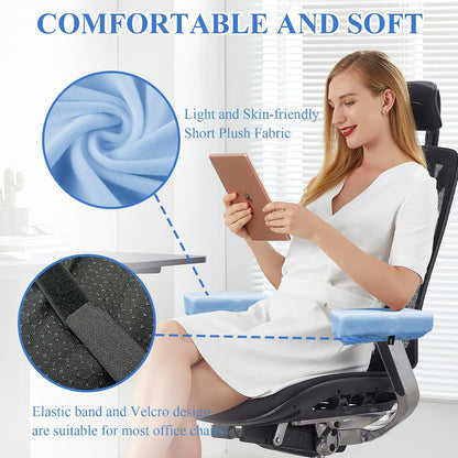SPRING SEAON Office Chair Arm Pads Desk Chair Arm Covers Soft Elbow Cushion