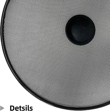 Amosfun Oil Splash Guard Splatter Screen for Frying Pan 11.41 Inch Mesh Cover for Pot Skillet and Wok Grease Splatter Shield Kitchen Cooking Accessory