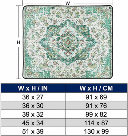 Magnetic Fireplace Cover Grey Medieval Flowers Fireplace Screen Decorative Retro Bohemian Pattern Insulation Fireplace Blocker Save Energy Fireplace Draft Stopper Covers for Living Room 39x32 Inch