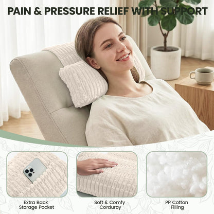 Recliner Pillow, Adjustable Neck Pillow for Recliner Chair