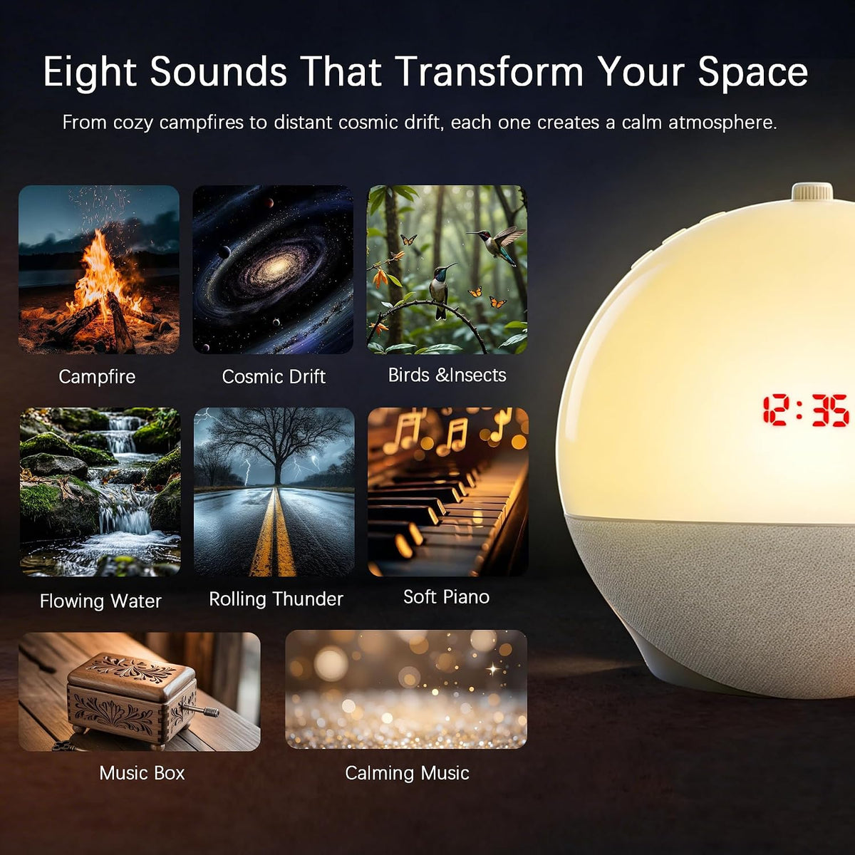 Sunrise Alarm Clock White Noise Machine