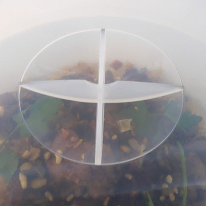 Norpro 10" Vented Microwave Plate Cover, Food Dome