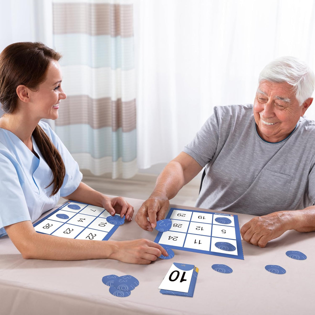 Keeping Busy Expressions Set 1 Dementia Activities for Seniors | Alzheimer Products for Elderly Patients | Fun Memory Game Toy & Cognitive Brain Puzzle for Senior Citizens w/Memory Loss or Alzheimers