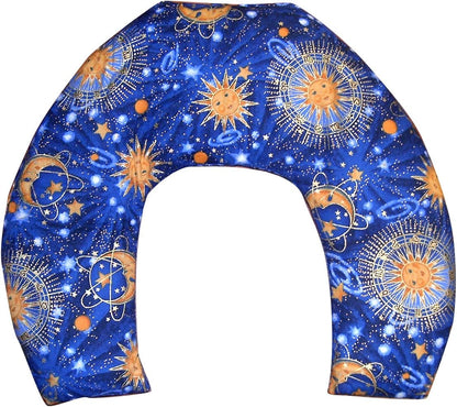 Nature's Approach Aromatherapy Neck Wrap, Red | 12-herb rice & flaxseed neck wrap, microwave or freezer safe, drapes over neck and shoulders