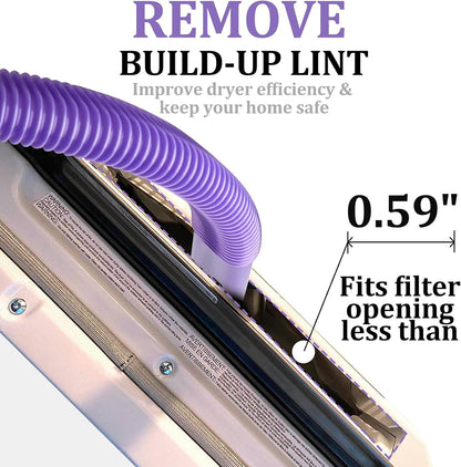 Attachment Kits for Dyson Vacuum Cleaner,Hose,Crevice Tool,Dryer Lint Vac Attachment for Dyson V15 V15s V11 V8 V9 V7 V10 V12 Detect Cyclone Absolute Cordless Handheld Vacuum Cleaner
