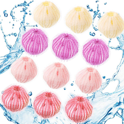 Blulu 18 Pieces Pet Hair Remover for Laundry, Classic Color | Reusable Washing Machine Hair Catcher Pet Dog Cat Fur Catcher Lint Remover from Laundry