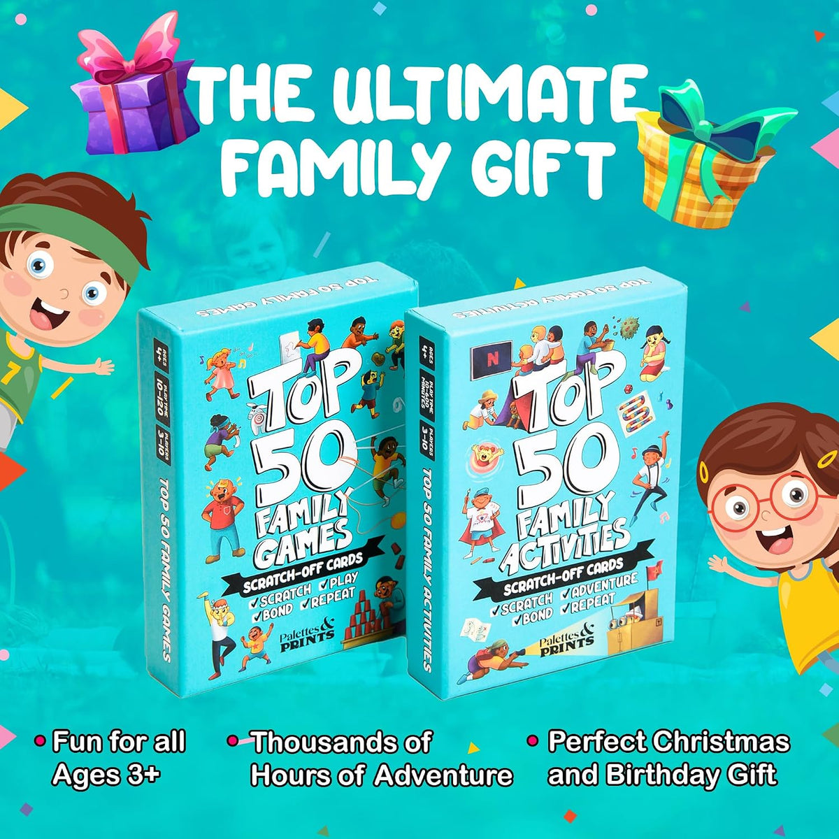 Top 50 Family Activities - 50 Fun Scratch Off Adventures