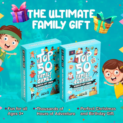 Top 50 Family Activities - 50 Fun Scratch Off Adventures