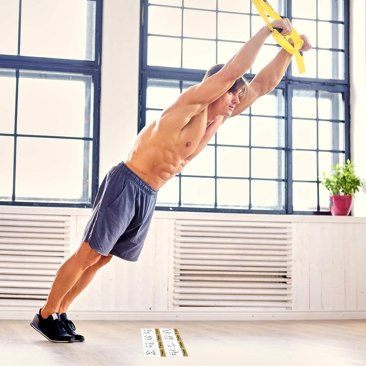 NewMe Fitness Pilates Workout Cards, Fitness Deck for Women and Men