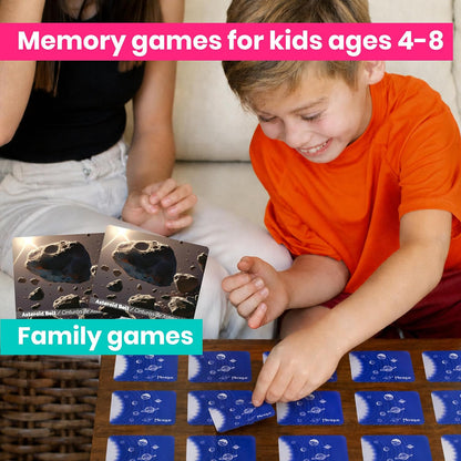 Menique Explore the World Memory Matching Game – Geography Game with 100 Photo Cards, 50 Countries, Flags & Landmarks – Travel Card Game with Educational Booklet, Ages 3+
