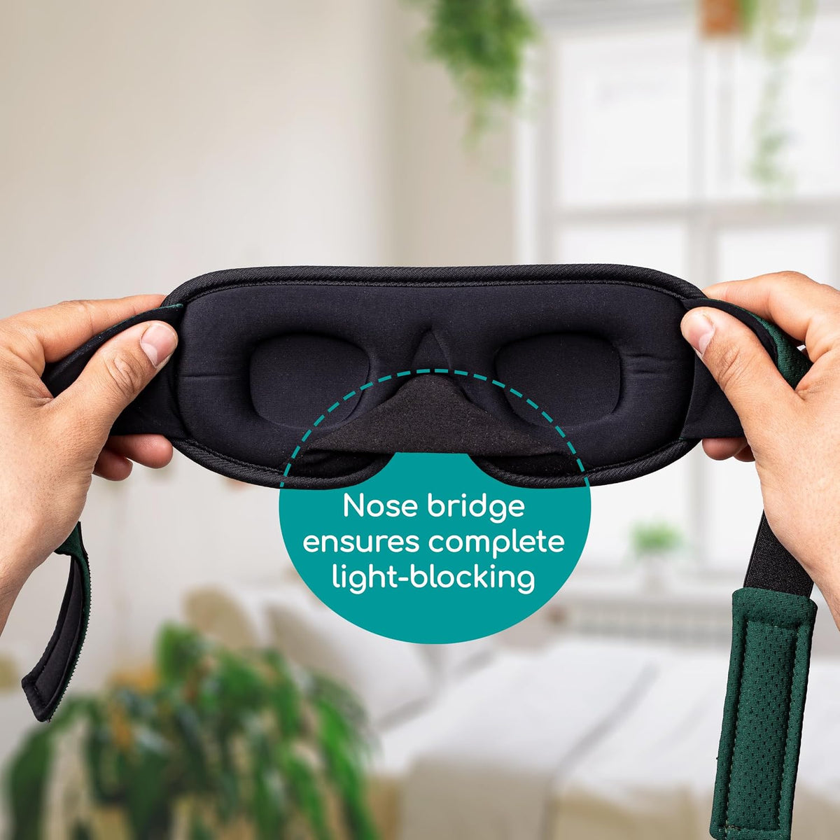 Medi Grade Sleep Mask Cotton Eye Mask with 3D Memory Foam for Sleeping