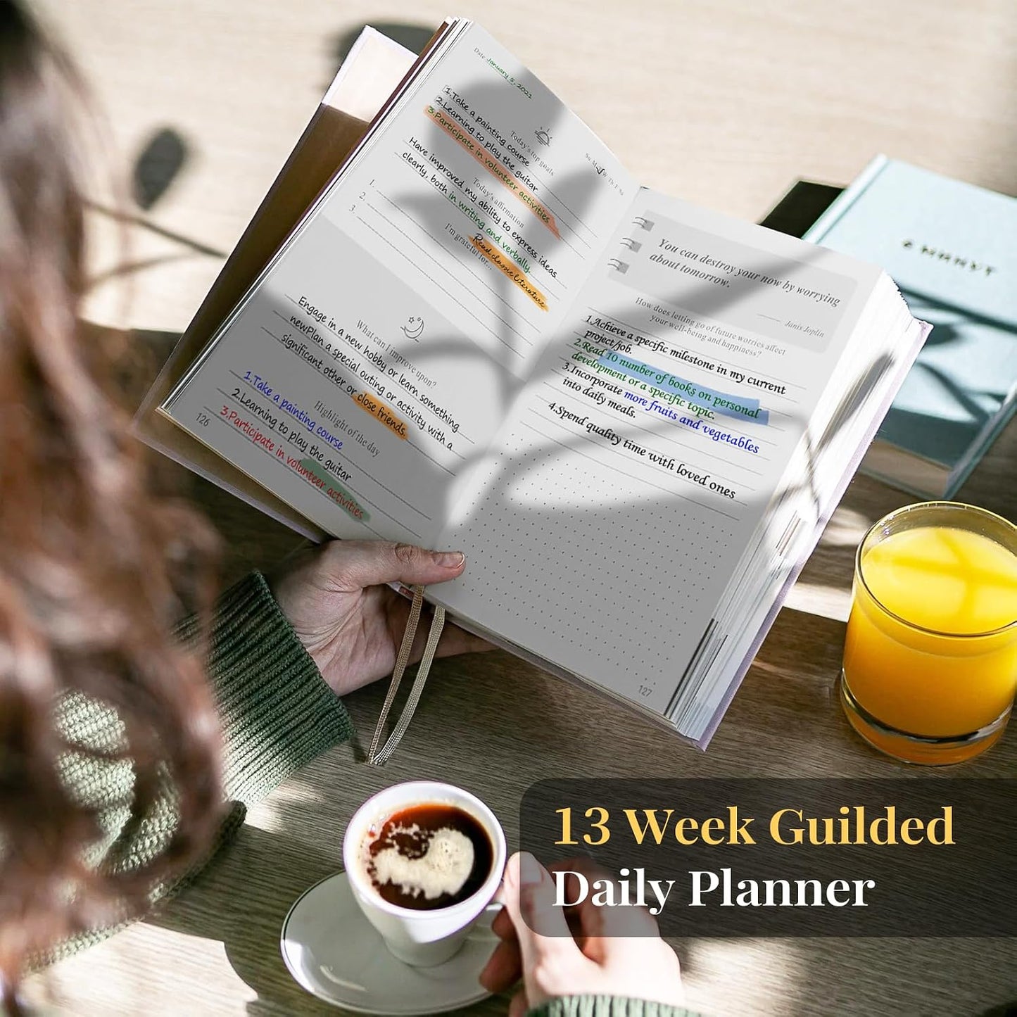Self Care Guided Journal for Women，Gratitude Journal & ADHD Planner A5Beige | ADHD Planner, Mental Health & Anxiety Guided Journal for Women, Better Everyday