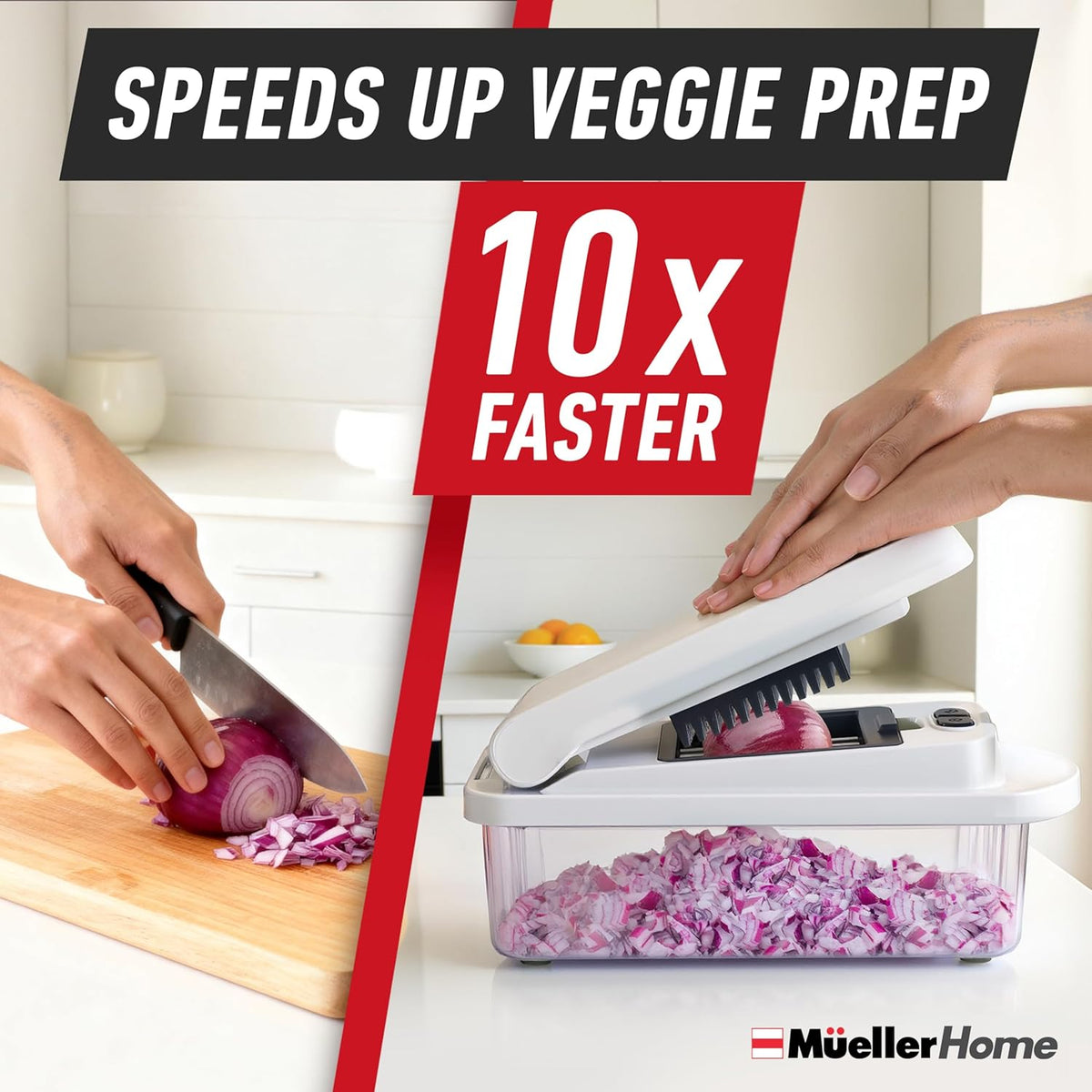 Mueller Pro-Series All-in-One, 12 Blade Mandoline Slicer for Kitchen