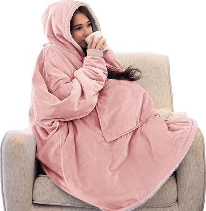 THE COMFY Original | Shark Tank | Patented | Sherpa Wearable Blanket Hoodie