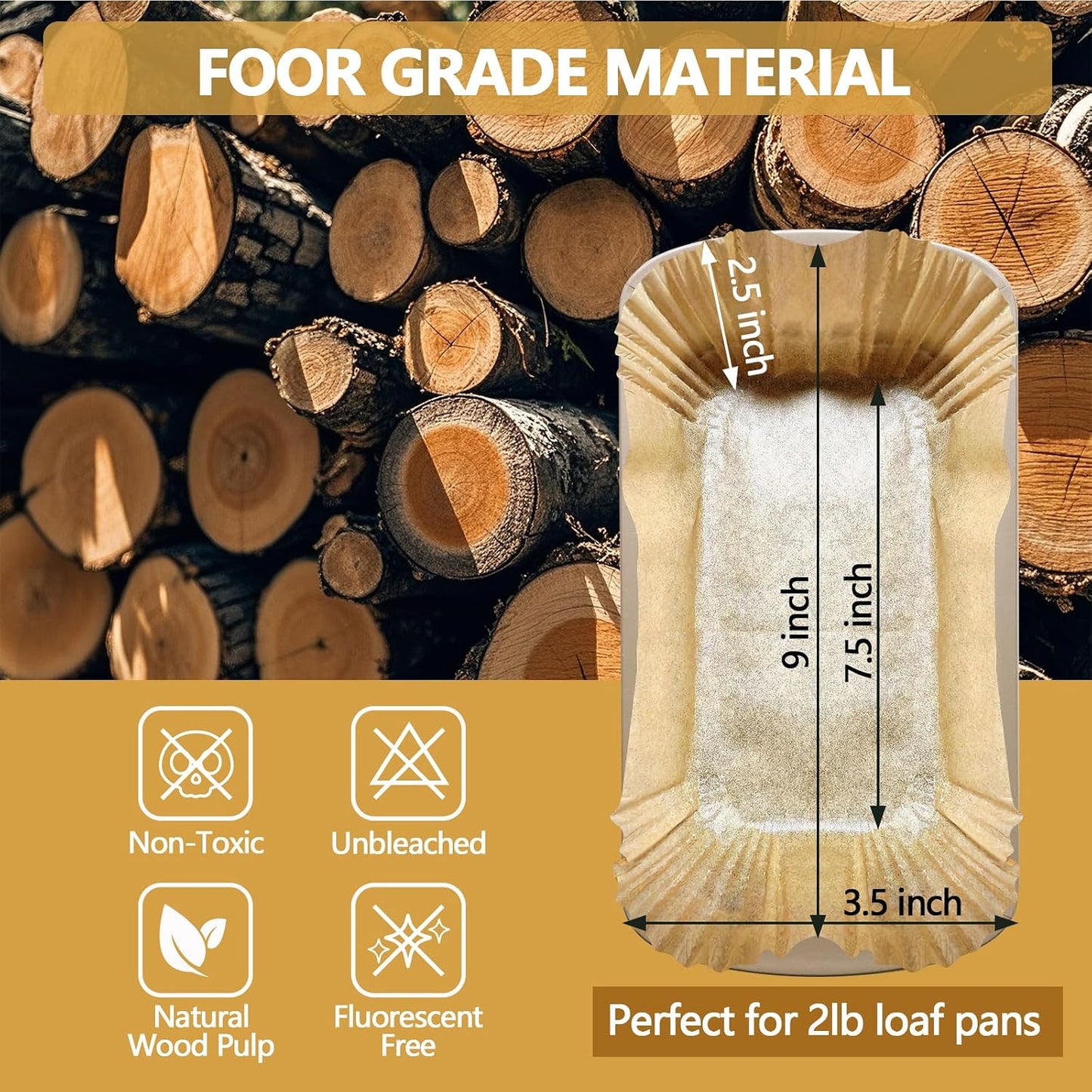 UBeesize 9 Inch Disposable Air Fryer Liners 200 Pack Square Parchment Liner