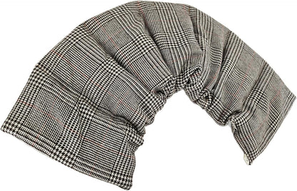Microwavable LOVEwrap Neck & Shoulder Wrap Pad - Aroma - 6 X 24- Flax w/fine Mist of Calming Lavender Oil - subtly Scented - All Natural - Hot Cold Therapy Muscles Pain Relief - Orange Blue Flowers