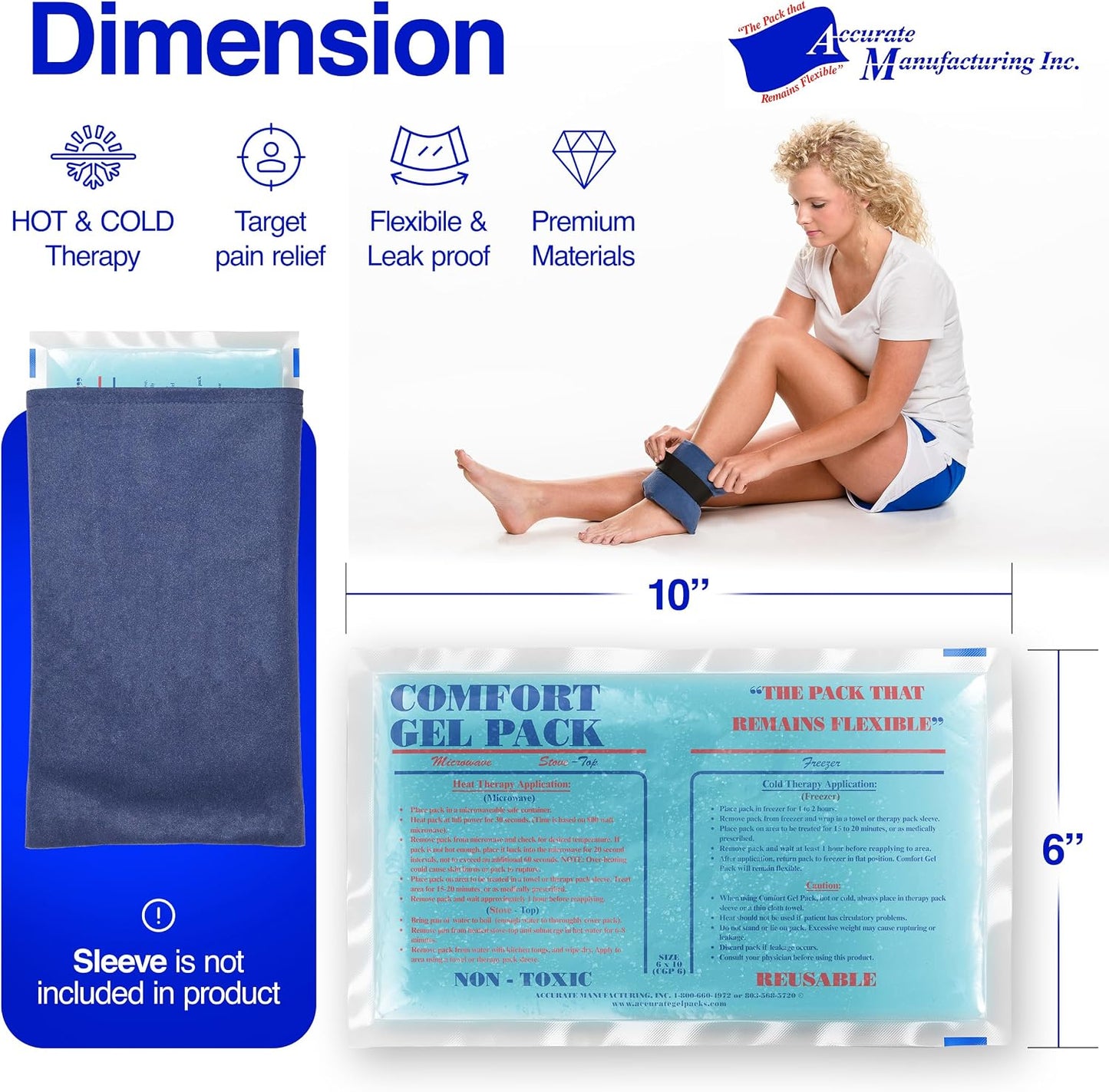 Comfort Gel Pack (10x15 Size)