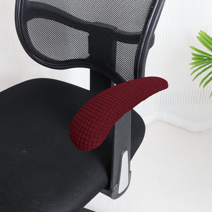 FORCHEER Office Chair Armrest Cover with Zipper 15inch Stretchable Water Resistant Computer Office Chair Arm Rest Slipcover for Desk Chairs Arm 2Pack-Army Green
