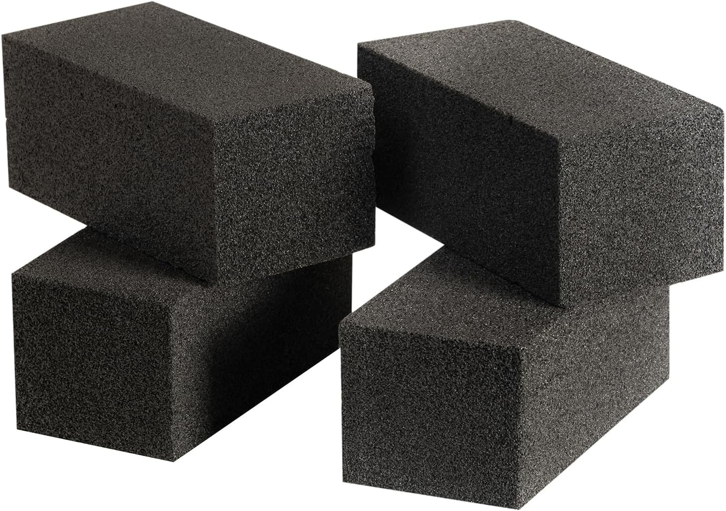 4 Pack Grill Cleaner Brick for Outdoor&Restaurant. Heavy Duty Grill Cleaning Brick. Pumice Stone Cleaner Tool Grill Brick for Cleaning Flat Top Grills Griddles Effectively Without Harsh Chemicals