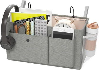 Bedside Caddy Bedside Storage Hanging Organizer for Bunk Dorm Bed Rail