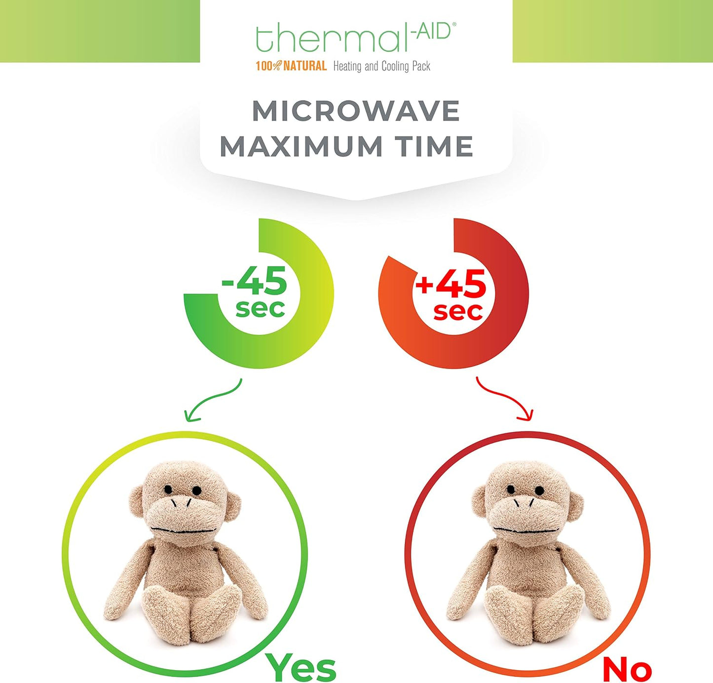 Thermal-Aid® (Olli The Koala) – Washable Heating Pad & Ice Pack – Plush Hot/Cold Pack with Natural Corn Filling – Reusable Comfort