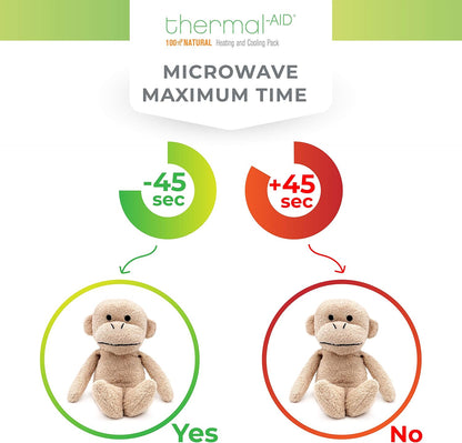 Thermal-Aid® (Olli The Koala) – Washable Heating Pad & Ice Pack – Plush Hot/Cold Pack with Natural Corn Filling – Reusable Comfort