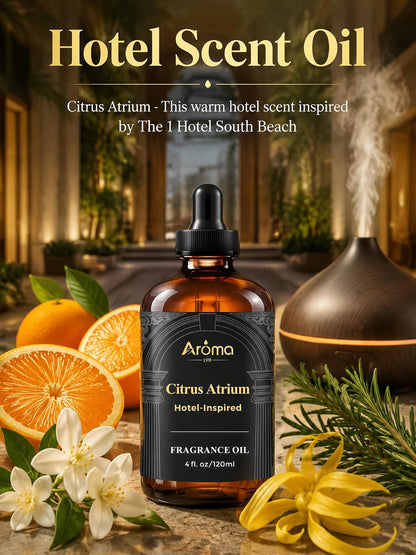 Ocean Breeze Lobby Fragrance Oil, Hotel-Inspired Coastal Resort Scent, Diffuser Oil for Home Diffusers and Crafting