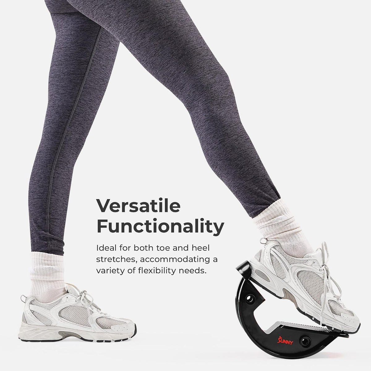 Sunny Health & Fitness Adjustable Calf & Ankle Stretcher