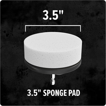 Dirt Devil Soft Bristle Cleaning Brush Set, Includes 2" & 3.5" Brushes | For Use on Glass, Hardwood, Ceramic and More, Gentle Cleaning, Scrubber Brush Drill Attachment for Cleaning