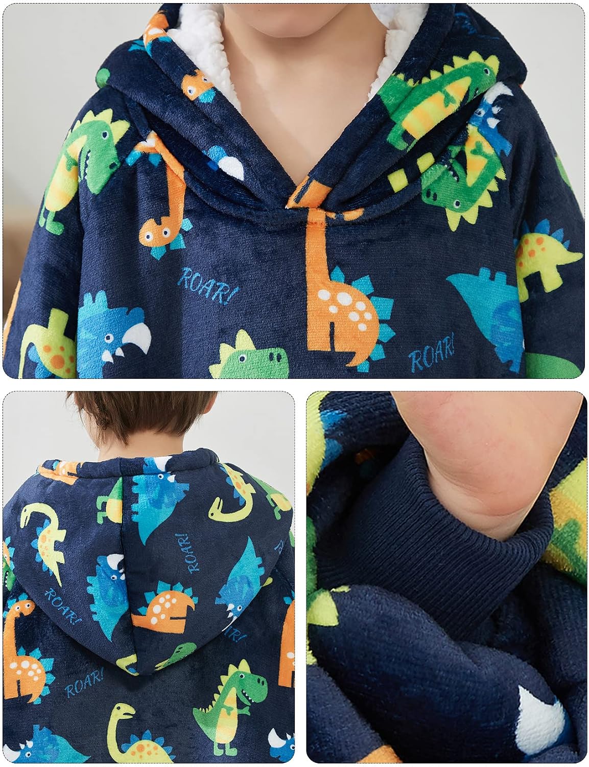 Wearable Blanket Hoodie for Adults With Pocket Strawberry Hoodie | Sherpa, Fuzzy Blanket Hoodie, Oversized Sweatshirt Blanket, Kangaroo Pouch, Cute Birthday Gifts for Sister, Cute Stuff