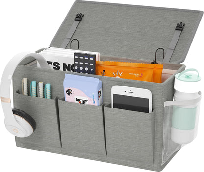 Bedside Caddy Bedside Storage Hanging Organizer for Bunk Dorm Bed Rail