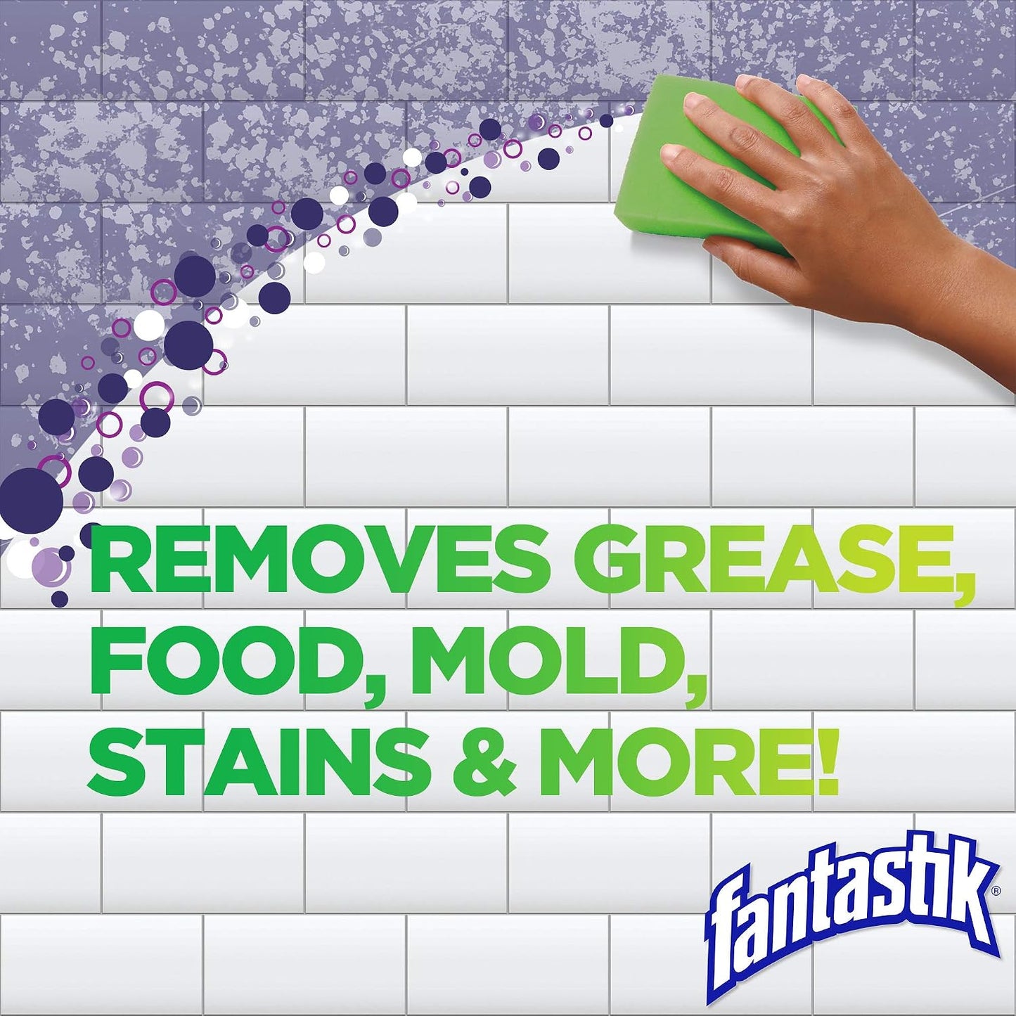 Fantastik All Purpose Cleaner, Multipurpose Surface Cleaner & Kitchen Grease Removal, Packaging Designed to Prevent Leakage and Breakage, Fresh Scent, 32 Fl Oz
