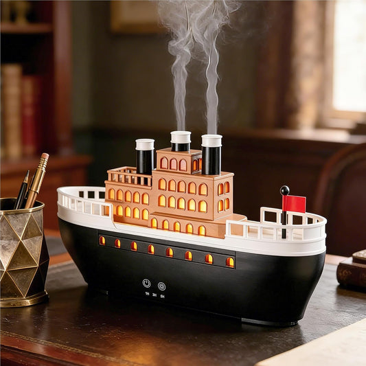 Essential Oil Diffuser 250ml, Ultrasonic Titanic Humidifier with 7 Color LED Lights, Quiet Operation, Auto Shut-Off, Remote Control, Perfect for Home, Office, and Bedroom Decor (Copper)