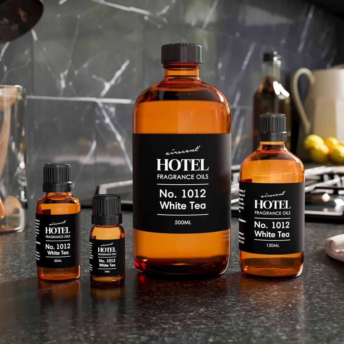 AirScent Hotel Diffuser Oil No. 1012 - The White Tea Hotel Scent - 10 mL