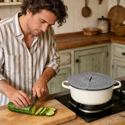 Splatter Guard for Frying Pan Foldable Silicone Cover