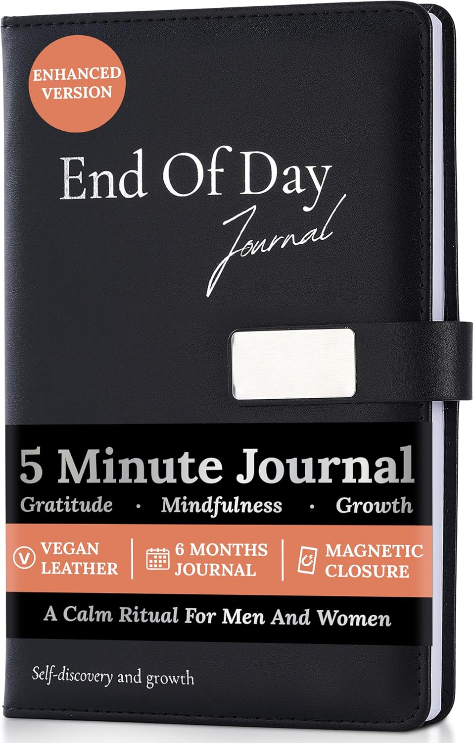 Tayri End of Day Journal – 5 Minute Daily Gratitude & Reflection Notebook