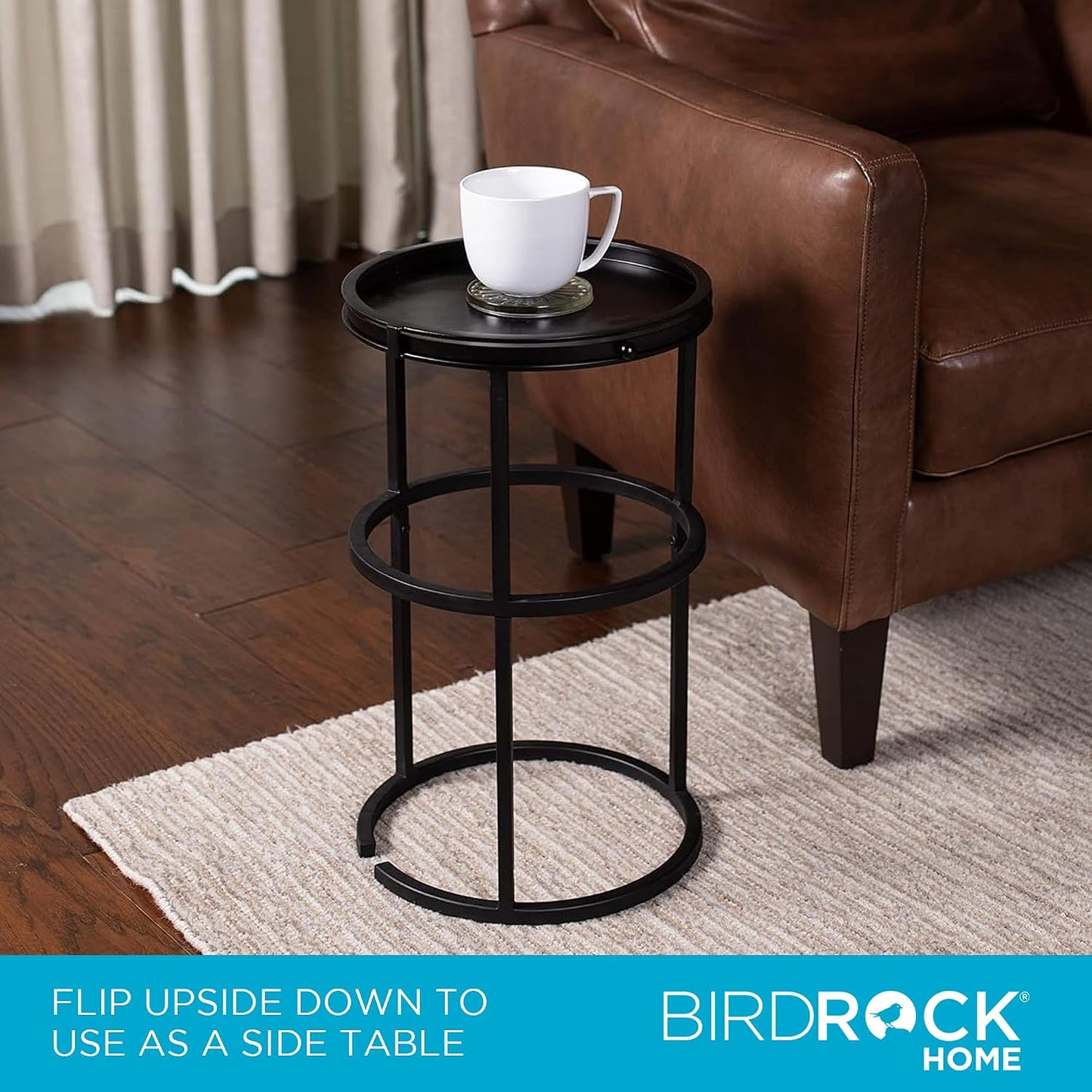 BIRDROCK HOME Decorative Umbrella Stand with Removable Water Tray - Large Freestanding Umbrella Rack and Cane Walking Stick Organizer - Metal Umbrella Holder for Entryway & Indoor Use - Black, Striped | Decorative Large Freestanding Rack and Cane Walking