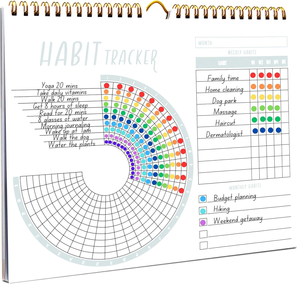 Lamare Habit Tracker Calendar 2026 – Premium Daily Habit Tracker Journal