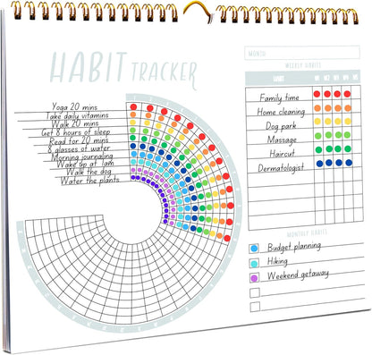 Lamare Habit Tracker Calendar 2026 – Premium Daily Habit Tracker Journal