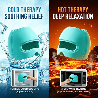 3-in-1 Migraine Relief Cap with Eye Holes