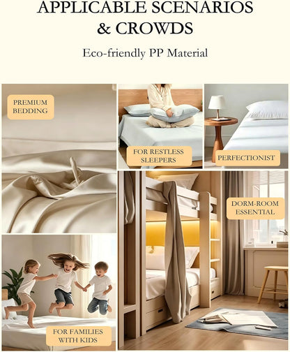 Bed Sheet Grippers 4pc Upgrade for Corners,NonSlip Heavy Duty Sheet Holders