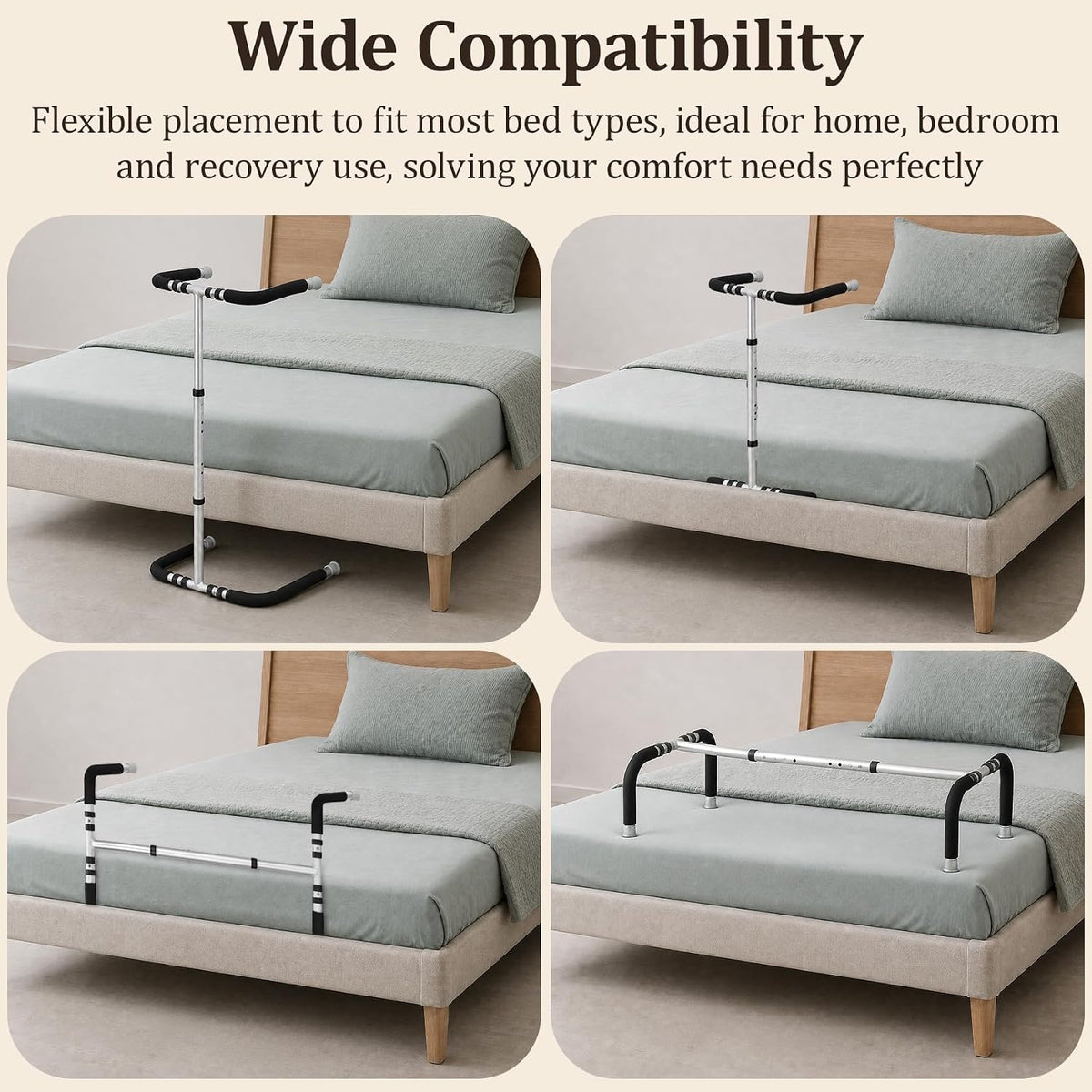 Blanket Lifter for Foot of Bed, 28"-34" Height Adjustable Blanket Lifter