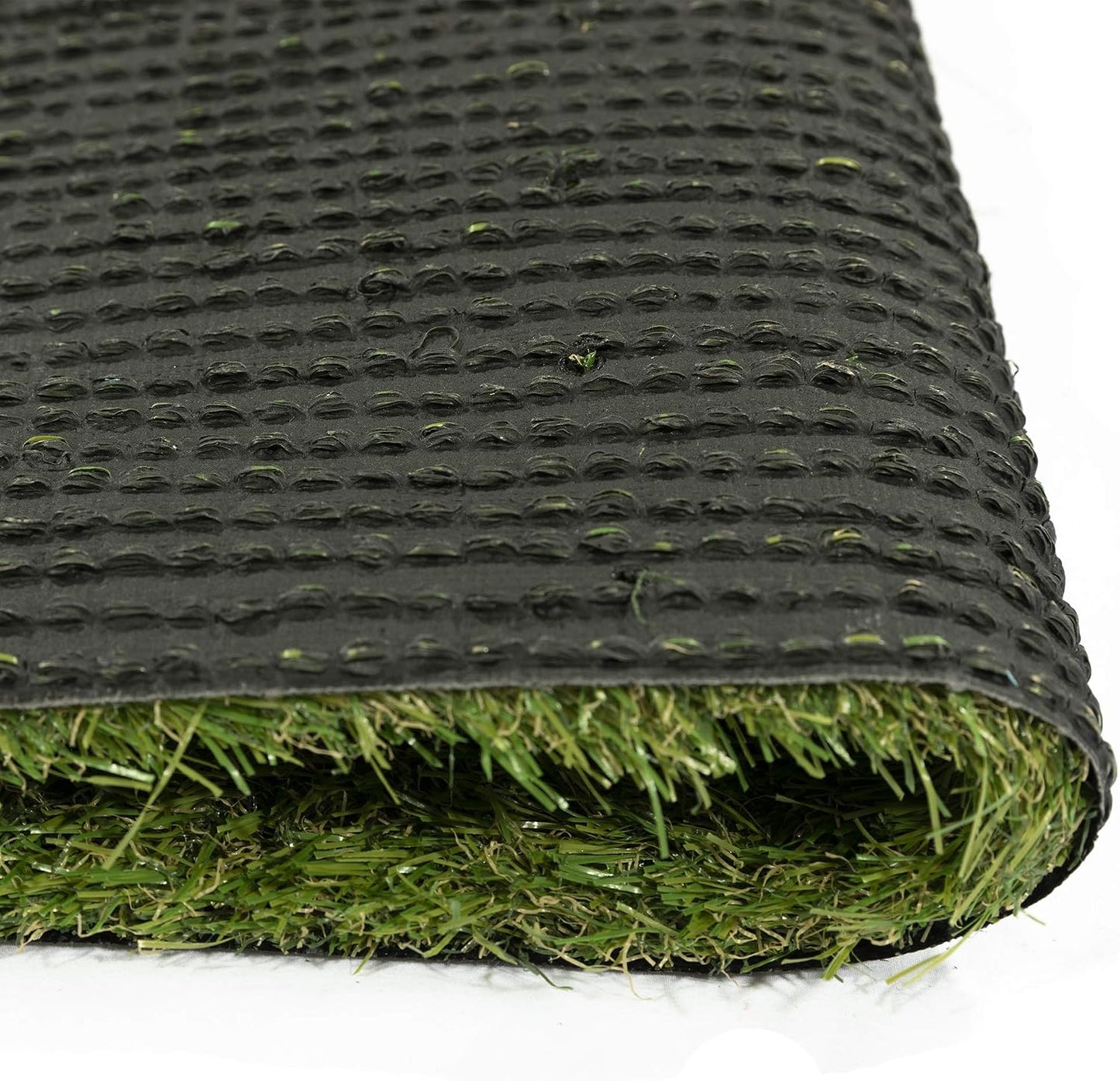 Ottomanson Indoor/Outdoor Boot Tray Non-Slip Doormat Modern Entryway Mat for Entryway Patio Backyard Garage, 18" x 28", Black