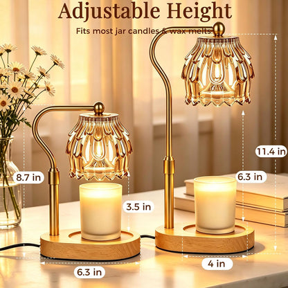 Candle Warmer Lamp with Timer & Dimmable New Home Gift Room Decor