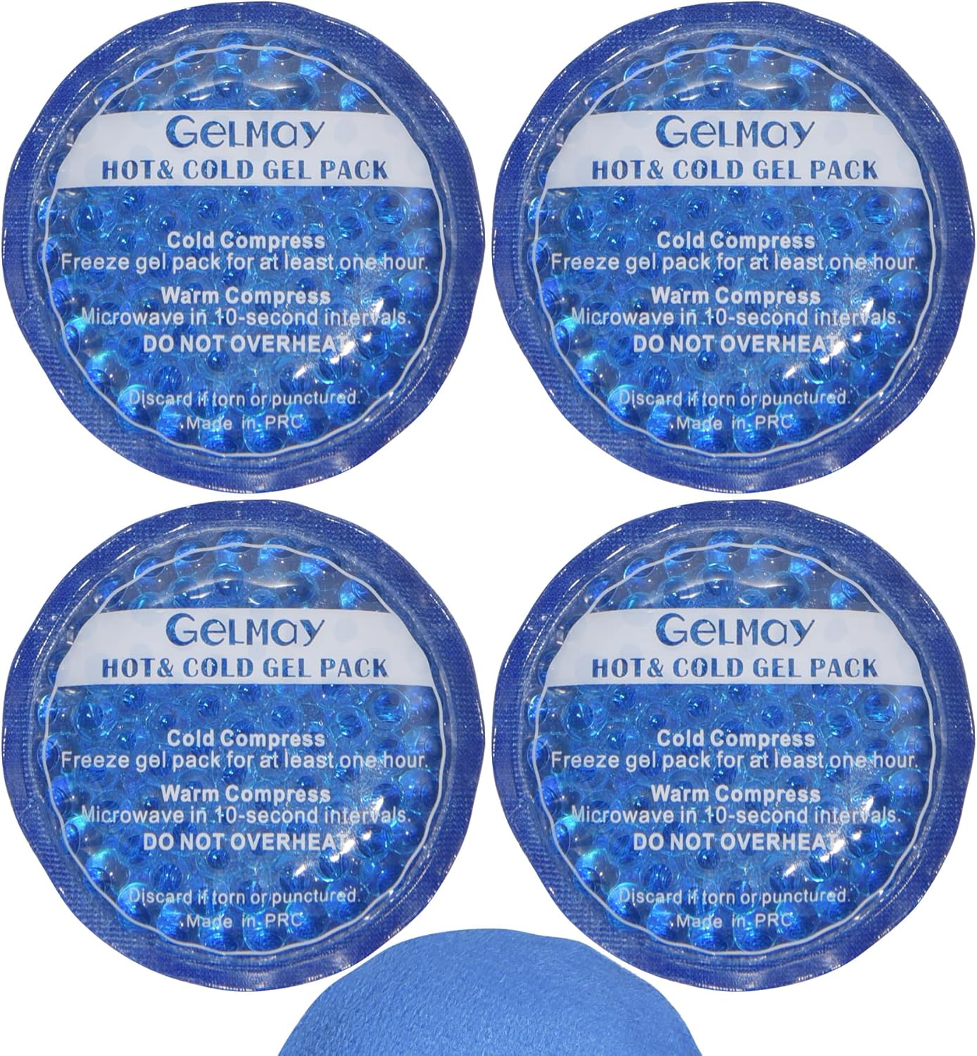Ice Eye Patches for Puffy Eyes, Cooling Medical Eye Patch Pad Gel Pack Cover Eyepatch Cold Hot Therapy Eye Bags Dark Circles After Surgery Adult Kid (2PCS)
